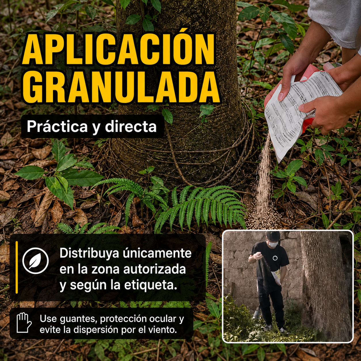 Controla la Maleza Difícil desde la Raíz con Hexazinona 5 %