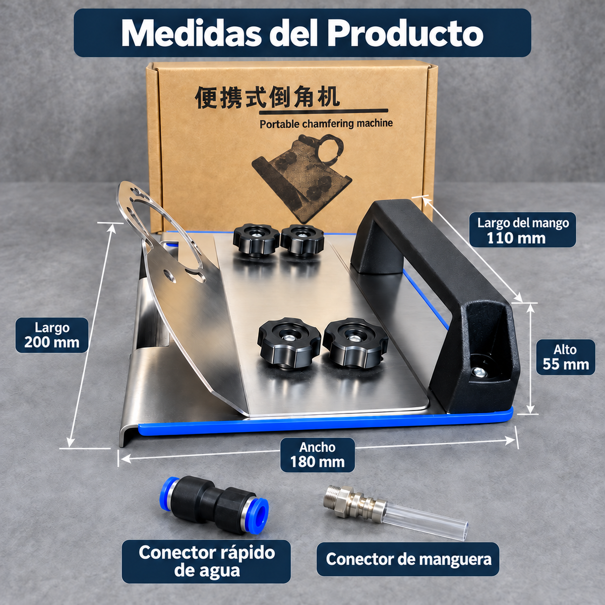Biseladora Para Pulidora - Para Cortes Precisos