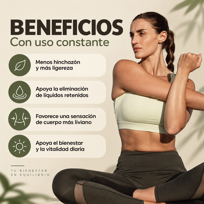 Para Menos Hinchazón y Más Ligereza - Sculptique Drenaje Linfático - 60 Capsulas